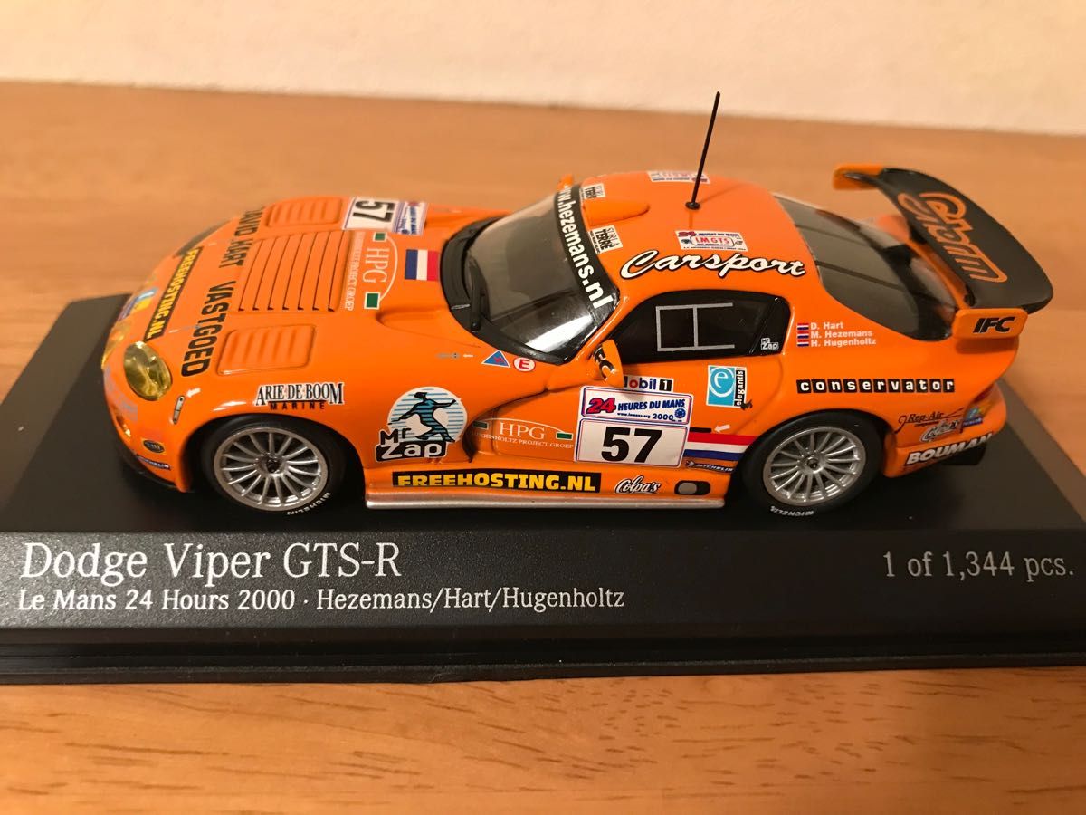 ミニチャンプス 1/43 DODGE VIPER GTS-R ルマン'00 57