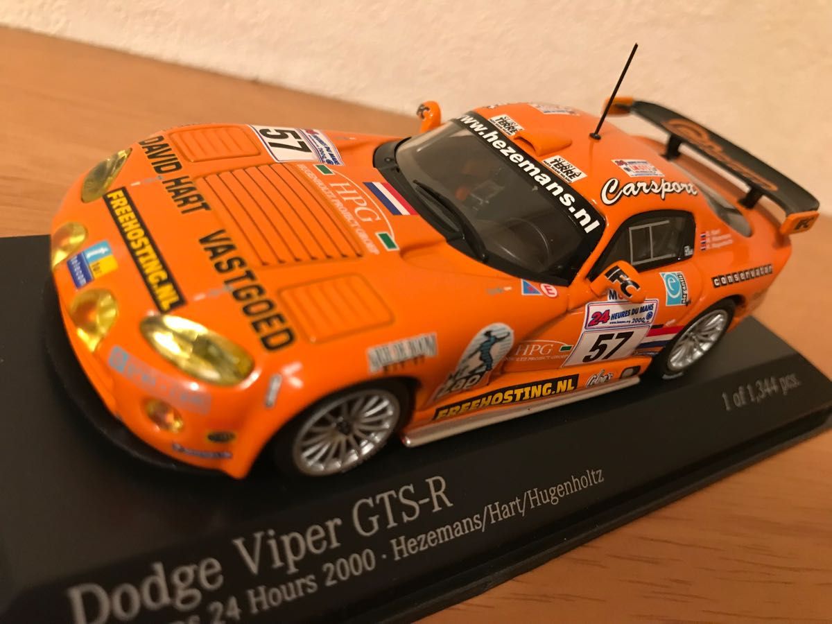 ミニチャンプス 1/43 DODGE VIPER GTS-R ルマン'00 57