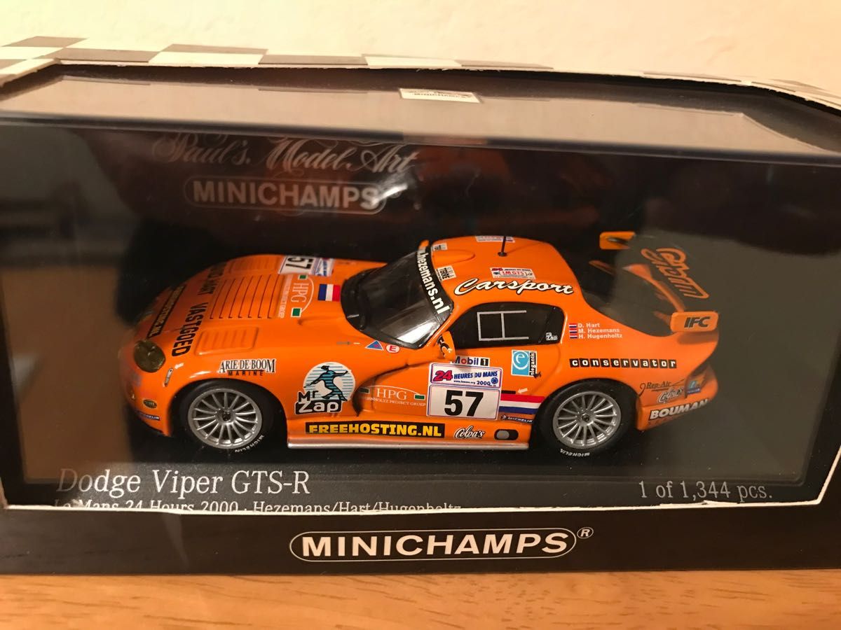 ミニチャンプス 1/43 DODGE VIPER GTS-R ルマン'00 57