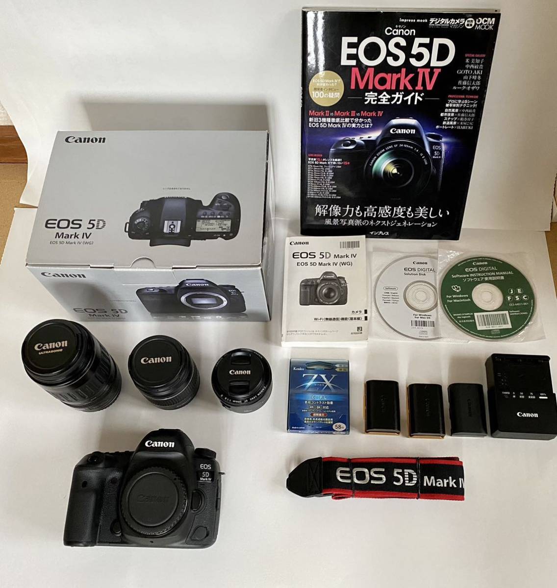 Canon EOS 5D markⅣ トリプルレンズセット おまけ付属多数