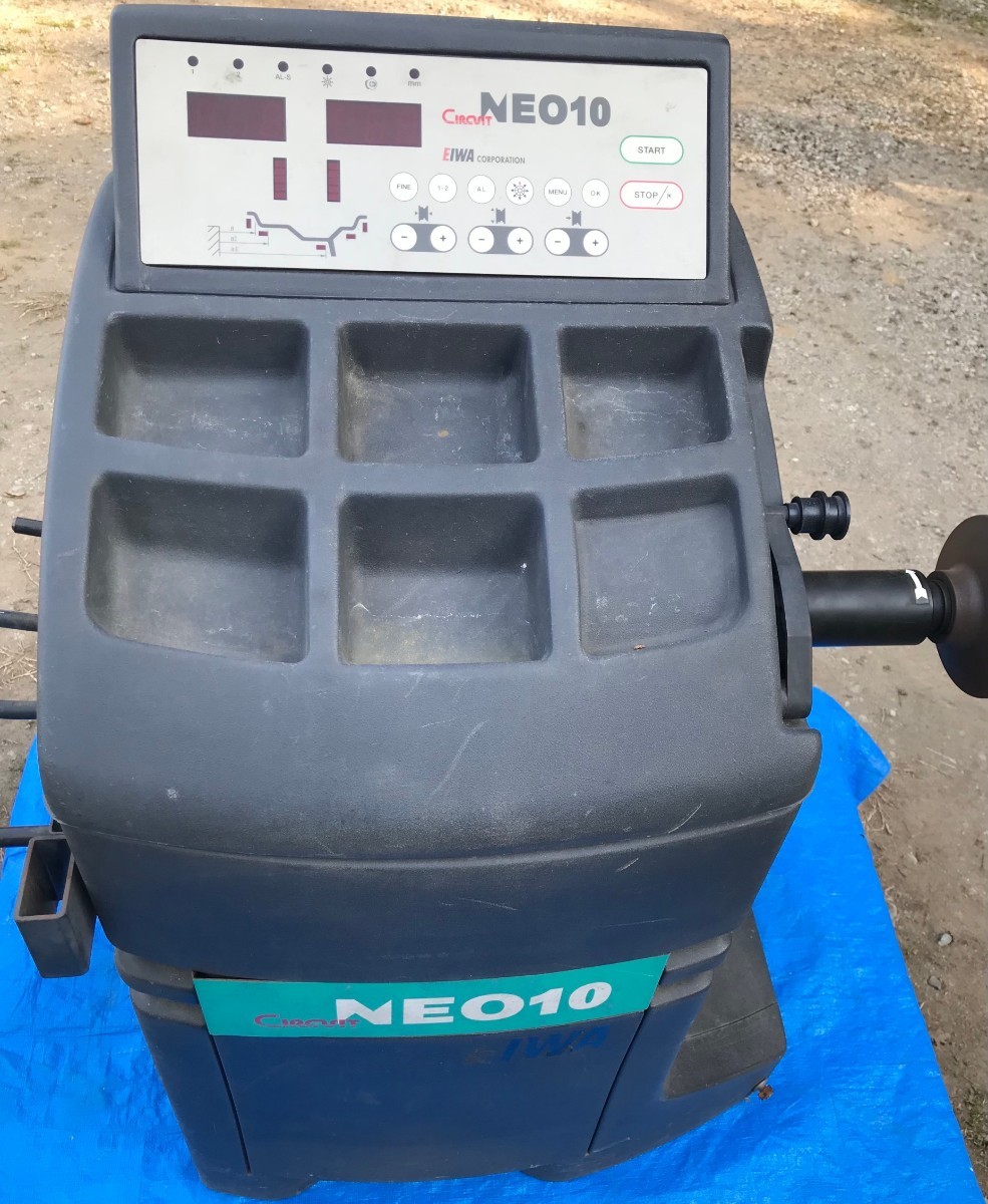 EIWA エイワ ホイールバランサー NEO10 サーキット 100V 50Hz 自動車整備 引取限定 CIRCUIT