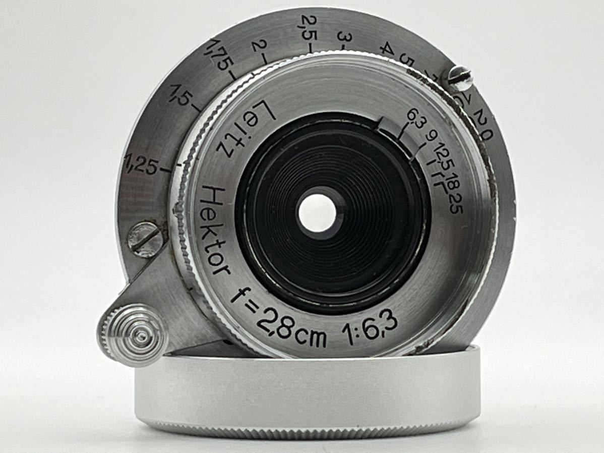 好きに 【希少】leitz ライカ Hektor 2.8cm レンズケース ヘクトール