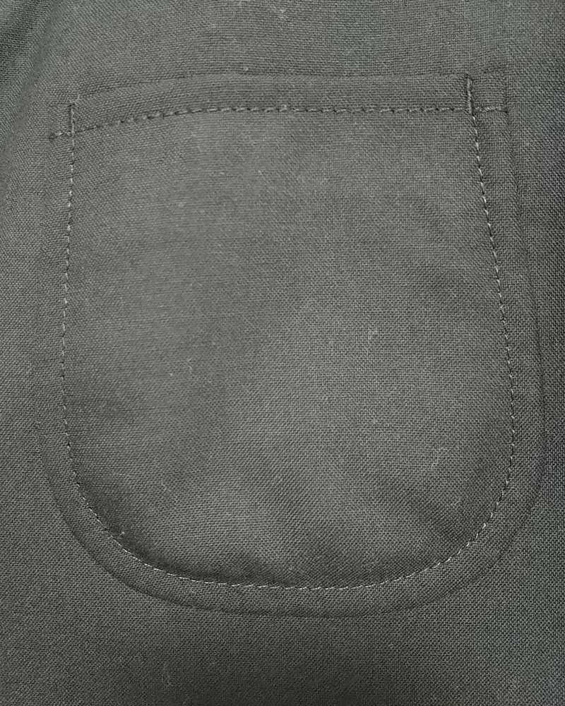 UNITED ARROWS ユナイテッドアローズ 紺ブレザー Sサイズ ネイビージャケット 3つボタン段返り ミユキ毛織の画像4