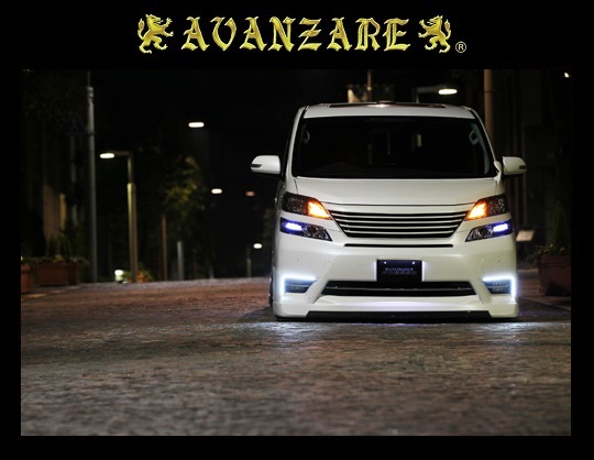 AVANZARE☆20ヴェルファイア 前期／後期☆ボンネットスポイラー エアロ／アデッソ_画像4