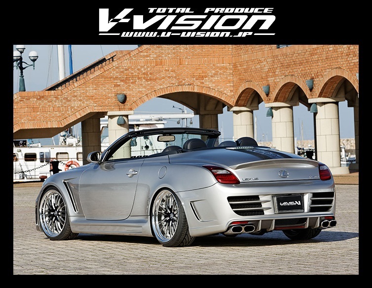 V-VISION☆LEXUS レクサス SC430☆フロントバンパースポイラー エアロ／LV_画像9