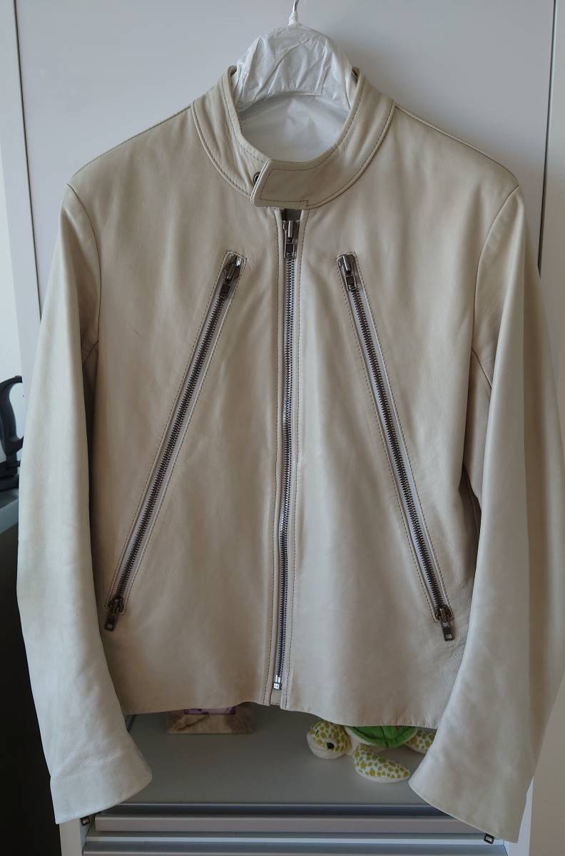 1着でも送料無料】 Maison Margiela レザーライダーズ 新規出品