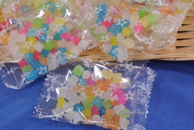  love. star kompeito candy (5g×50 pieces ) Mini pack kompeito candy! Kirakira small bead kompeito candy is this! Hinamatsuri kompeito candy,. pastry, sugar pastry,. kompeito candy [ including carriage ]