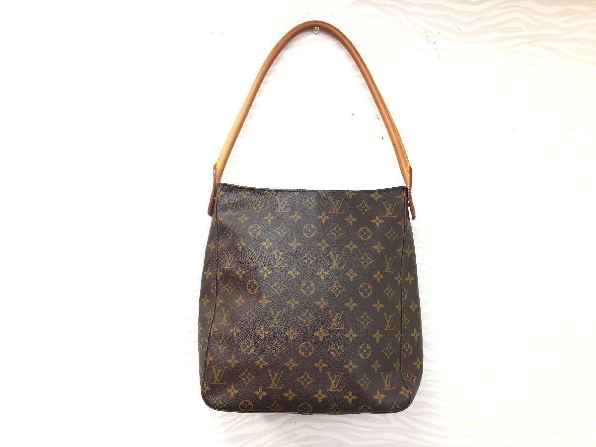 送料無料 美品 LOUIS VUITTON ルイヴィトン ルーピング GM 肩掛け ワン
