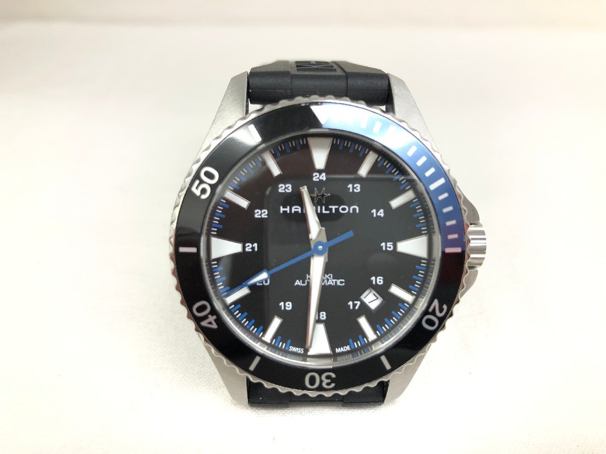 送料無料 極美品 2023年3月14日購入 HAMILTON ハミルトン カーキ