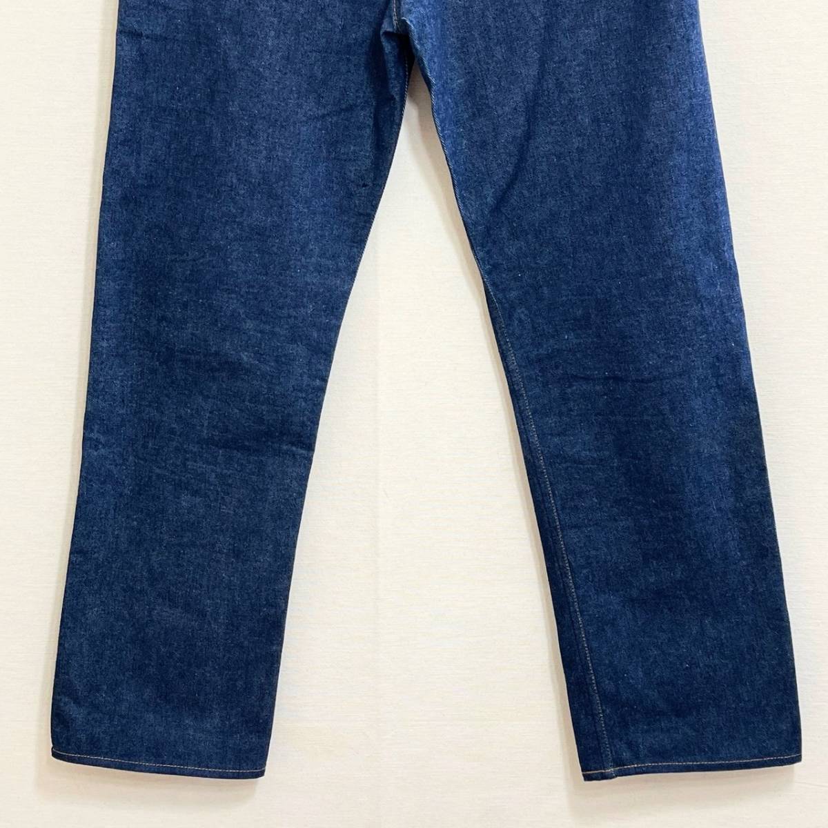 希少《 Mint (1Wash) / 13MWZ / W32 L34 》60s 70s 極上品【 Wrangler インディゴ デニム パンツ ビンテージ アメリカ製 プレンティス 】_画像4