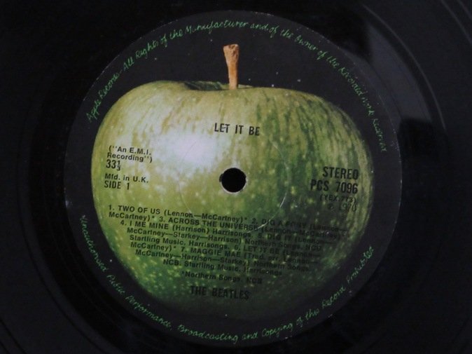 ボックスセット★BEATLES★Let It Be UK Apple オリジナルの画像3