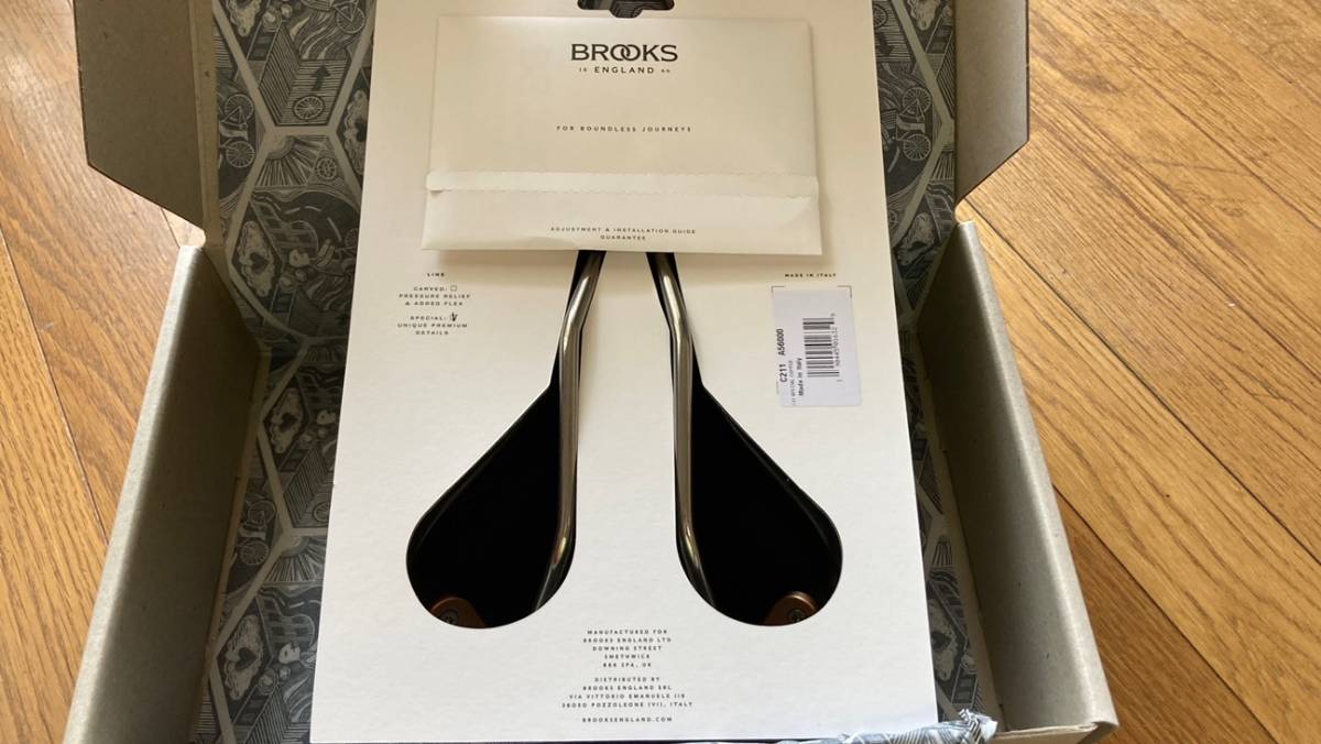 BROOKS カンビウム C17 スペシャル BLACK/COPPER サドル