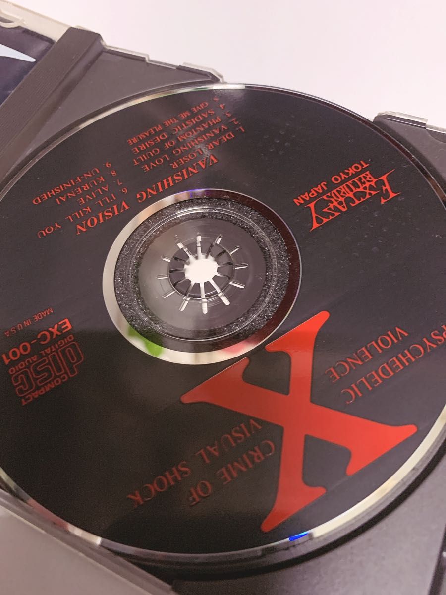 VANISHING VISION X JAPAN EXC-001美品