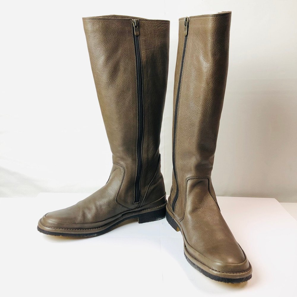 ICH【中古美品】 未使用 SAYA サヤ ロングブーツ レザー ブラウン