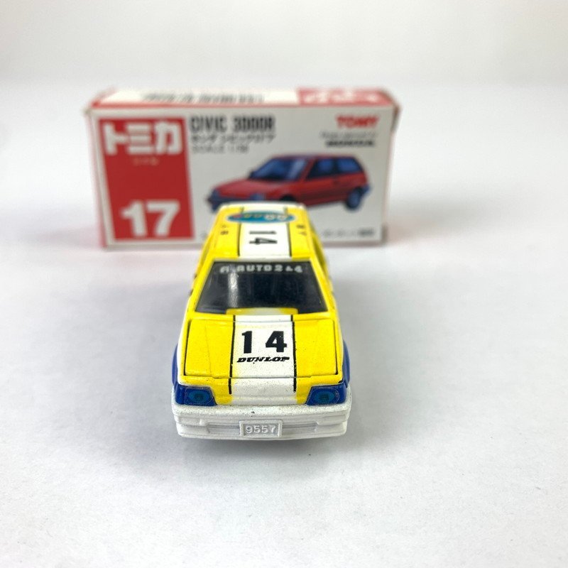 FUZ【中古品】 トミカ 17 ホンダ シビック 3ドア アイアイアド 小林