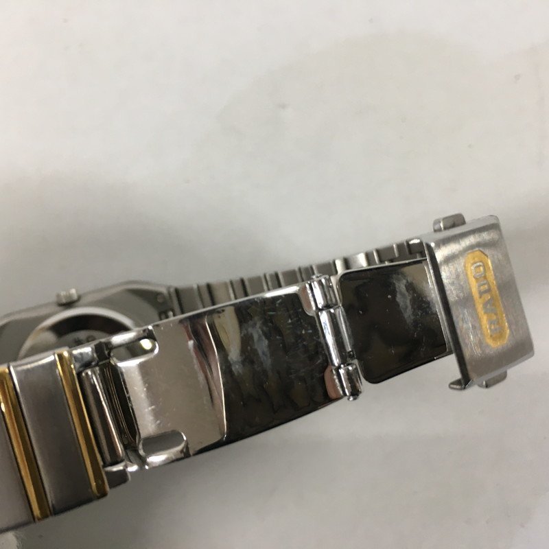 TEI【中古品】 RADO 152.0366.3 DIASTER クォーツ コマ付き ラドー シルバー 〈197-230323-TS-30-TEI〉の画像6