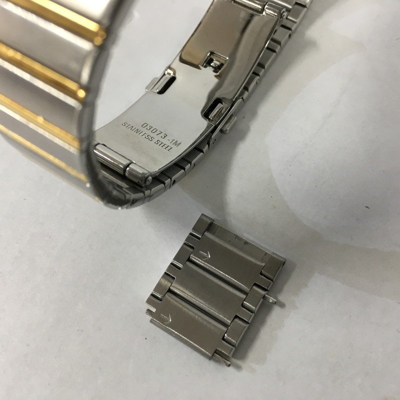 TEI【中古品】 RADO 152.0366.3 DIASTER クォーツ コマ付き ラドー シルバー 〈197-230323-TS-30-TEI〉の画像9