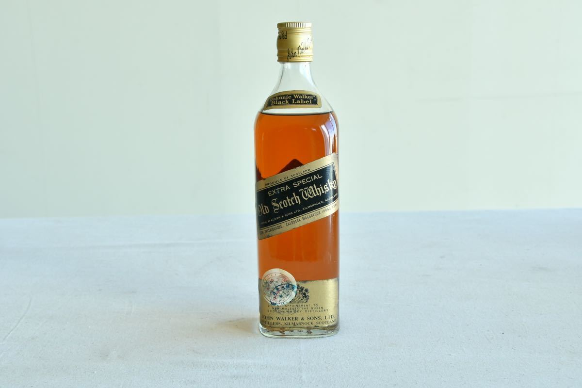 JOHNNIE WALKER BLACK LABEL ジョニーウォーカー 黒ラベル760ml 43% 未開封 古酒 SPECIAL EXTRA  スコッチウイスキー 中華民国