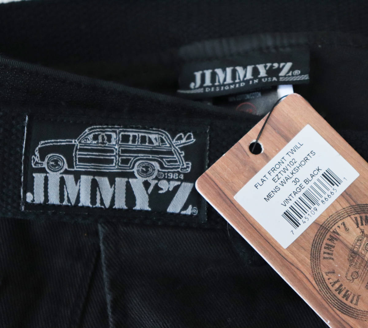新品タグ付き【JIMMY'Z ジミーズ】FLAT FRONT イージーショート 新品タグ付き【JIMMY'Z ジミーズ】FLAT FRONT イージーショート