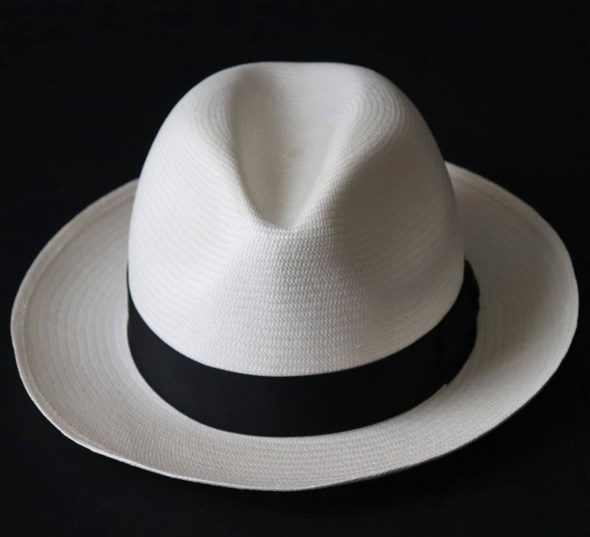 新品タグ付き【Borsalino ボルサリーノ 】高級ファイン パナマハット