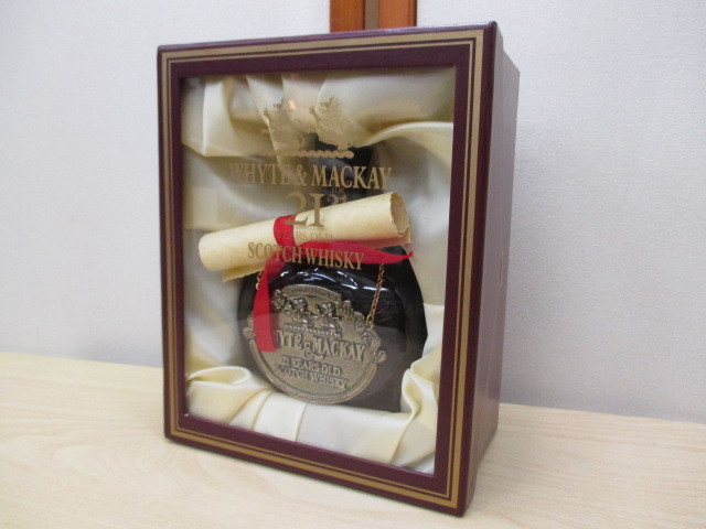 古酒 ホワイト&マッカイ WHYTE&MACKAY 21年 スコッチウイスキー ...