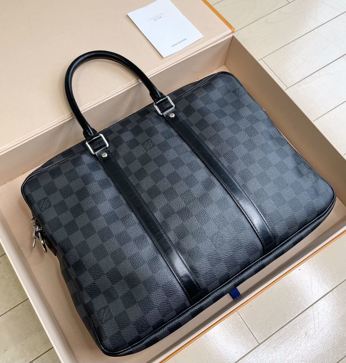 Louis Vuitton PDV PM ダミエ・グラフィットブリーフケース