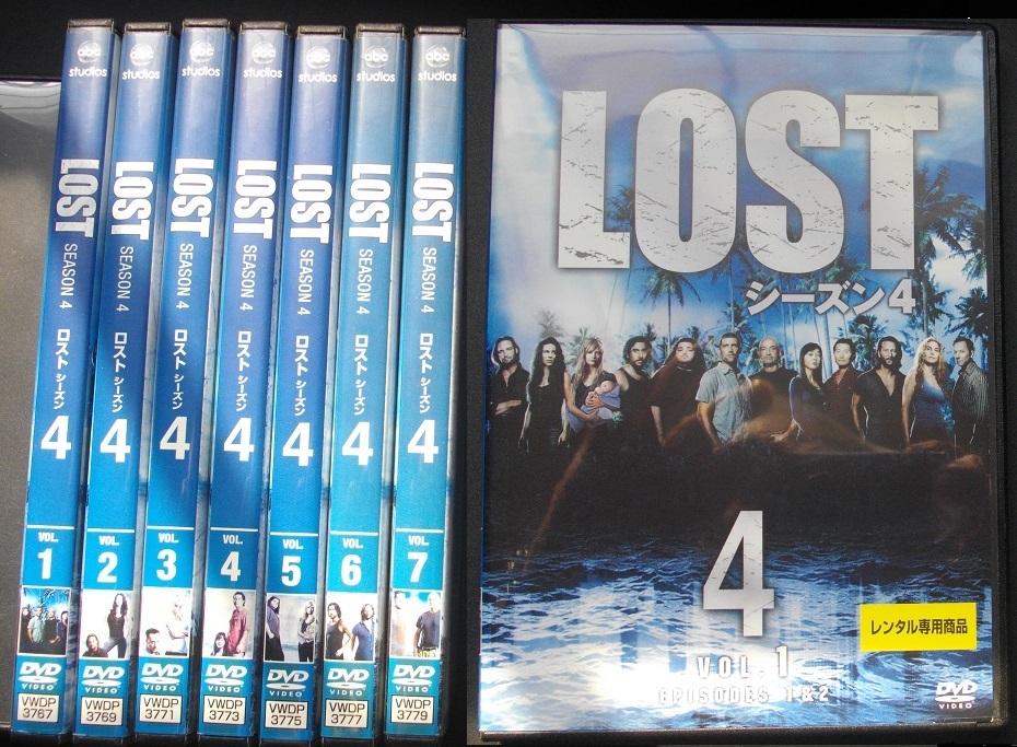 LＯＳＴ　シーズン1~ファイナル【全60巻セット】 DVD レンタル版 宅急便160サイズ　ケース不要の場合ネコポス　　 同梱送料値引きあり _画像6