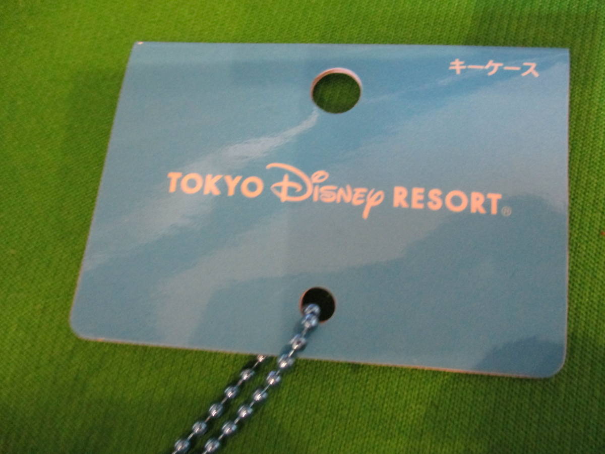 ■タグ付・Disney【スティッチ★キーケース】ソフトパイル マスコット ぬいぐるみ ファスナー ふわふわ しっぽ　　　TOKYO Disney RESORT_タグ付きです。