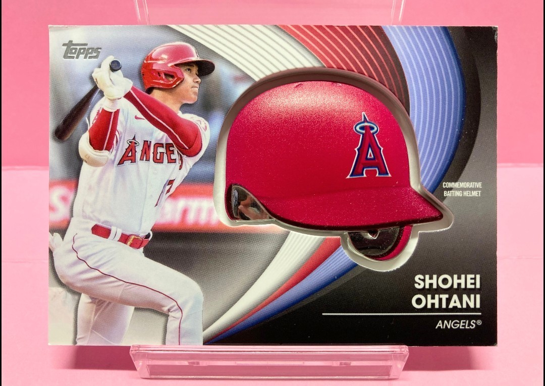 2022 大谷翔平 Topps 最新 ヘルメット インサートカー #BH-SO ジャージ