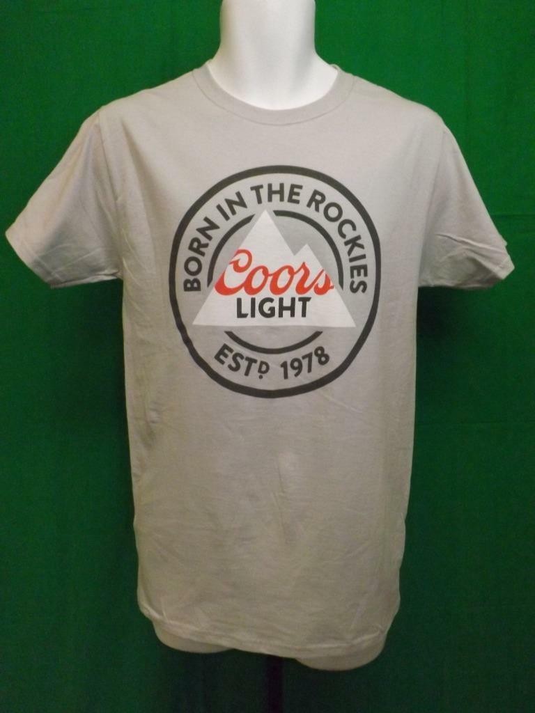 未使用 新品 タグ付き　Coors Light　クアーズライトビールＴシャツ　北米サイズXL(日本のXXXLくらい)　コロラド州ビールメーカー_画像2