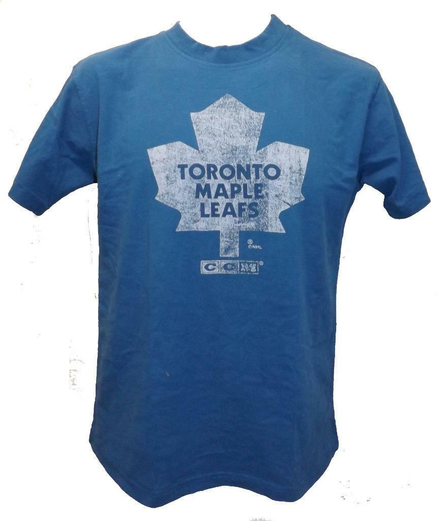 未使用 新品 タグ付き NHL トロント・メープルリーフス Toronto Maple LeafsＴシャツ 北米18-20歳用XL アイスホッケー カナダの画像1