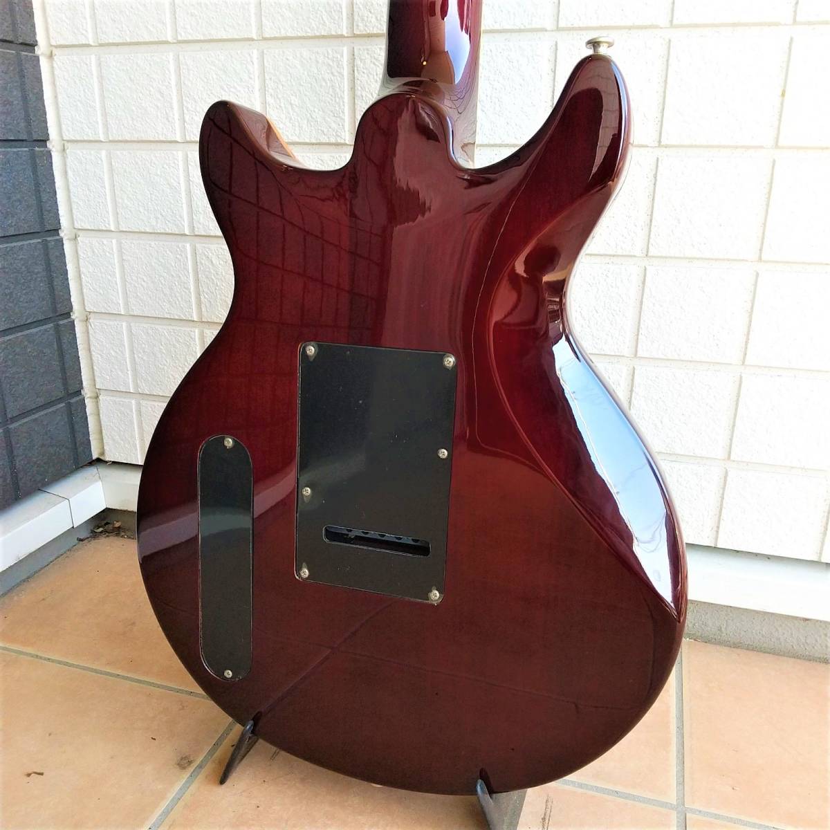 ■Bacchus BDC-900T SB バッカス ダブルカッタウェイ サンバースト Gibson ギブソン Epiphone エピフォン B'z 松本孝弘 Tak Matsumoto_画像4