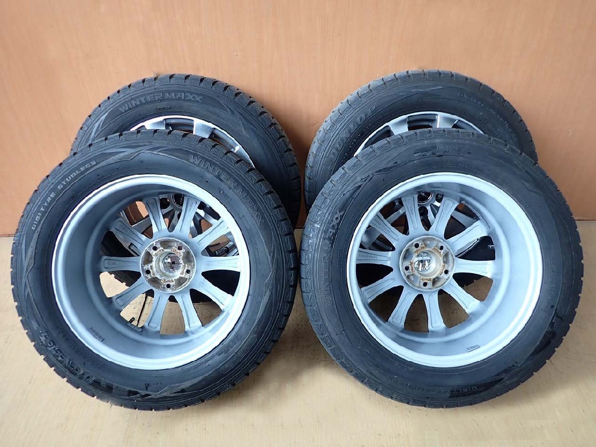 WinterMaxx/225/60R17/2015年製/Exsteer/17×7.0J/5穴/PCD=114.3/インセット:38/タイヤ・ホイール4本セット_画像4