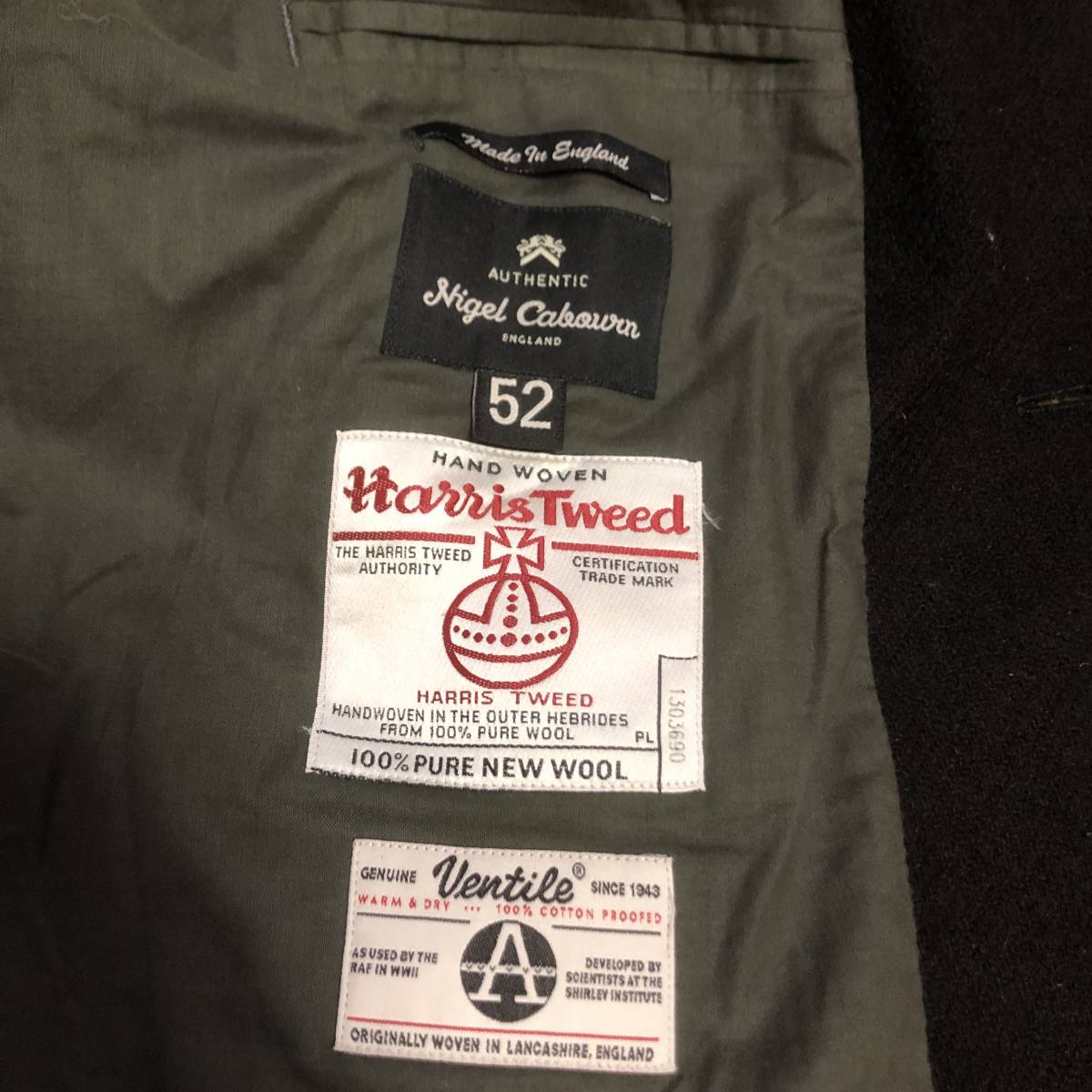 C6 NIGEL CABOURN マロリージャケット 紺色 ナイジェルケーボン レア