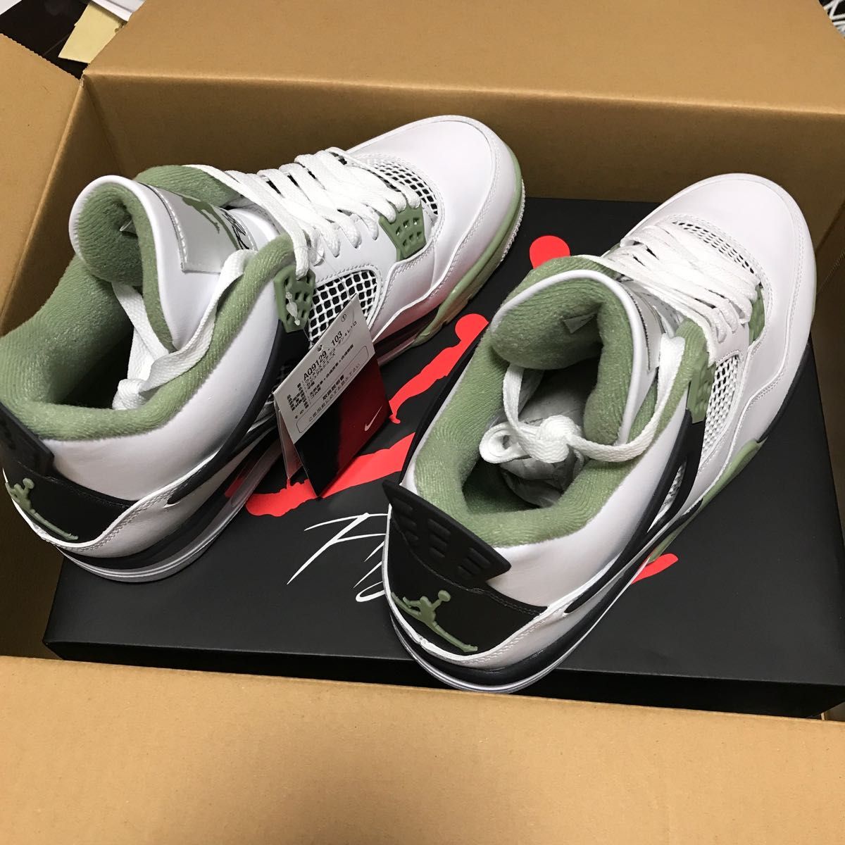 Nike WMNS Air Jordan 4 "Oil Green"ナイキ ウィメンズ エアジョーダン