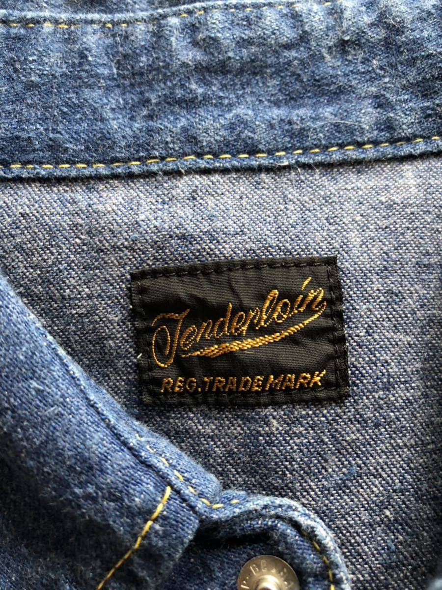 送料無料 即決 TENDERLOIN T-DENIM SHT テンダーロイン ウエスタン