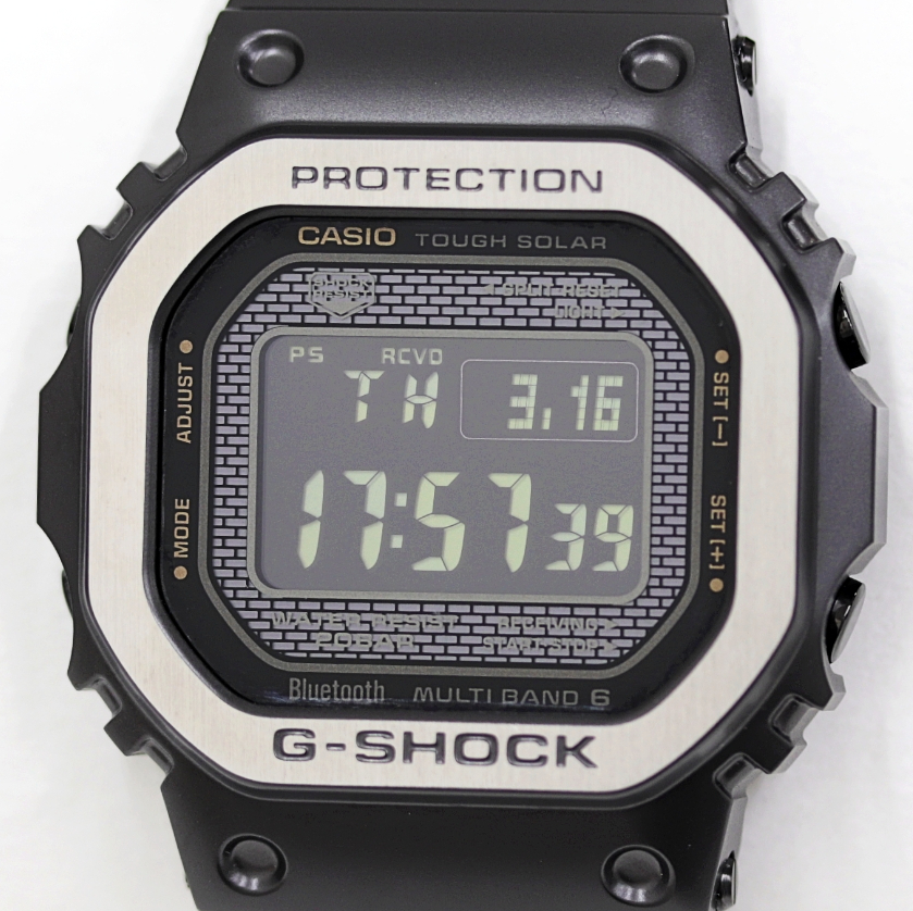 柔らかい カシオ G-SHOCK Gショック GMW-B5000MB-1JF 腕時計 電波