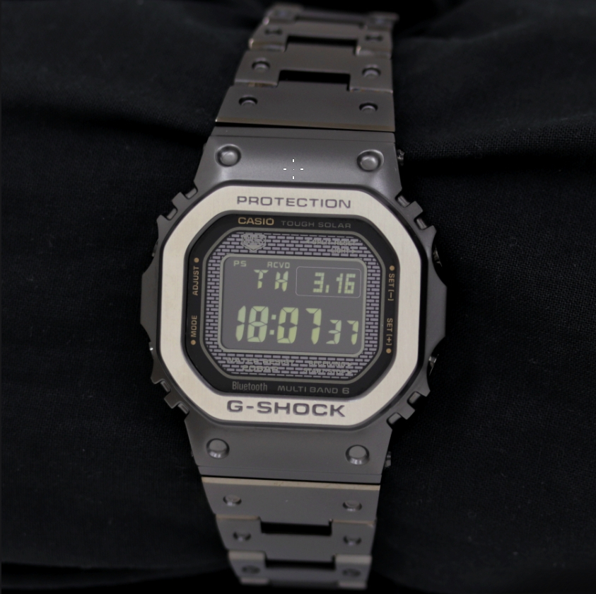 柔らかい カシオ G-SHOCK Gショック GMW-B5000MB-1JF 腕時計 電波