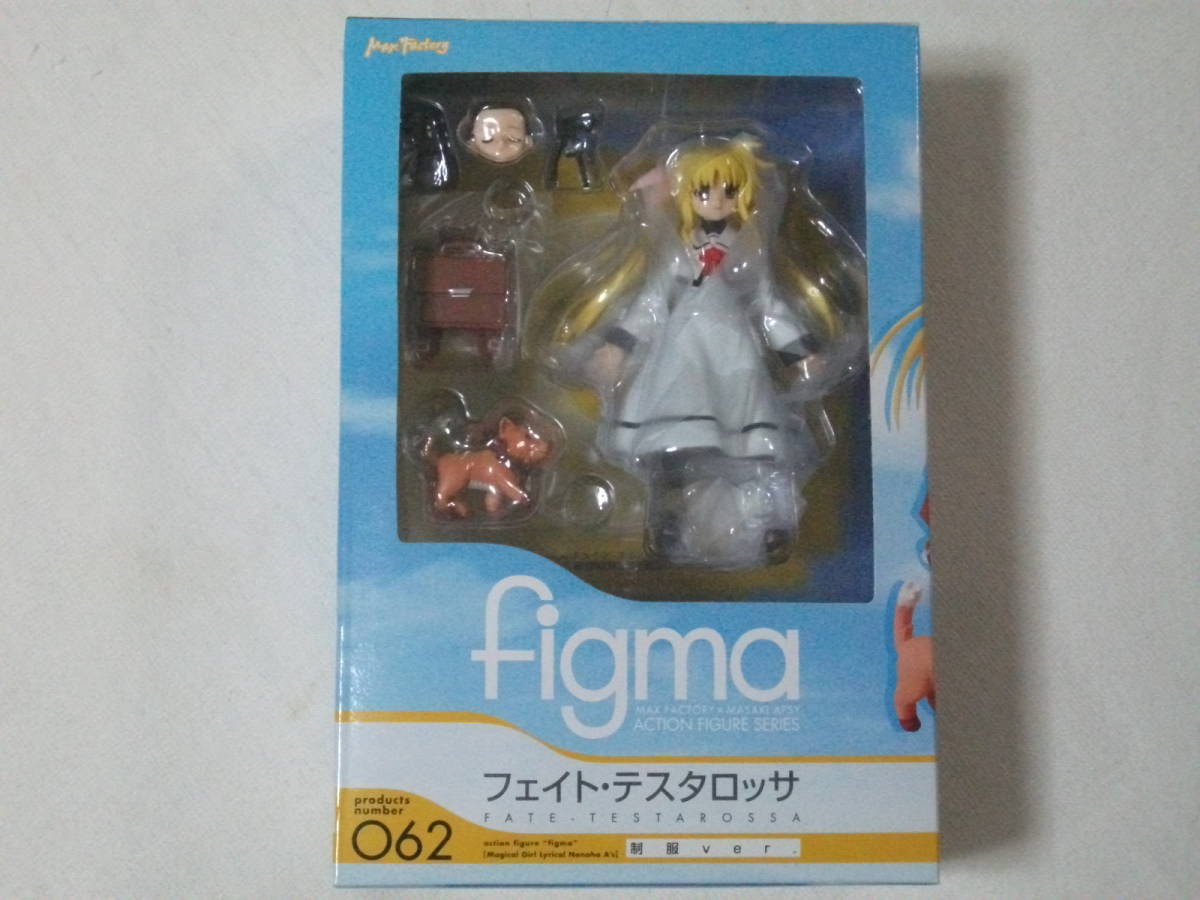  great number exhibition including in a package OK figma Magical Girl Lyrical Nanoha feito* Testarossa uniform ver unopened Max Factory MaxFactory