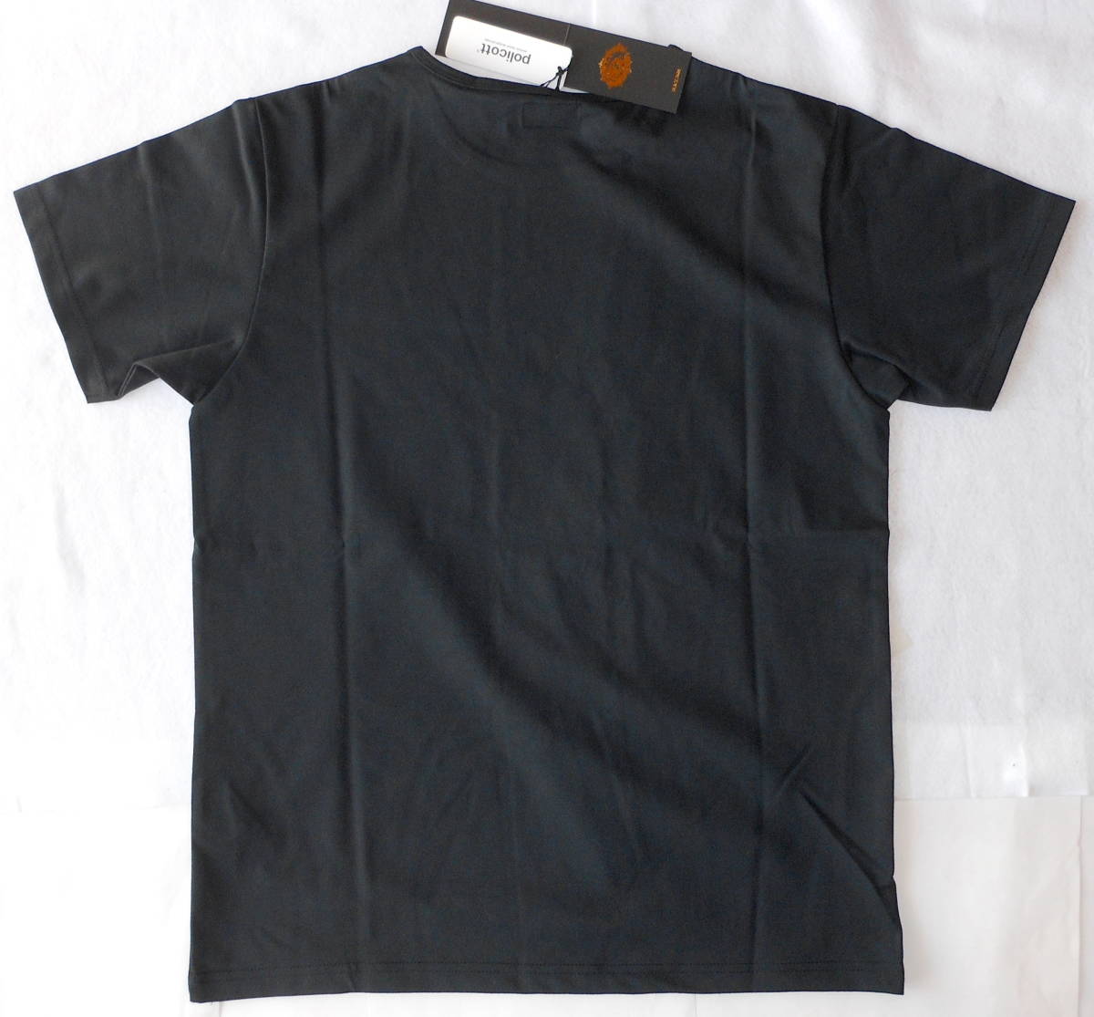 新品★BLACK SIGN ブラックサイン 「Ritual Skull Cooling Underwear」エンブレム TEEシャツ 40 (L)黒 定価：￥7.480-の画像3