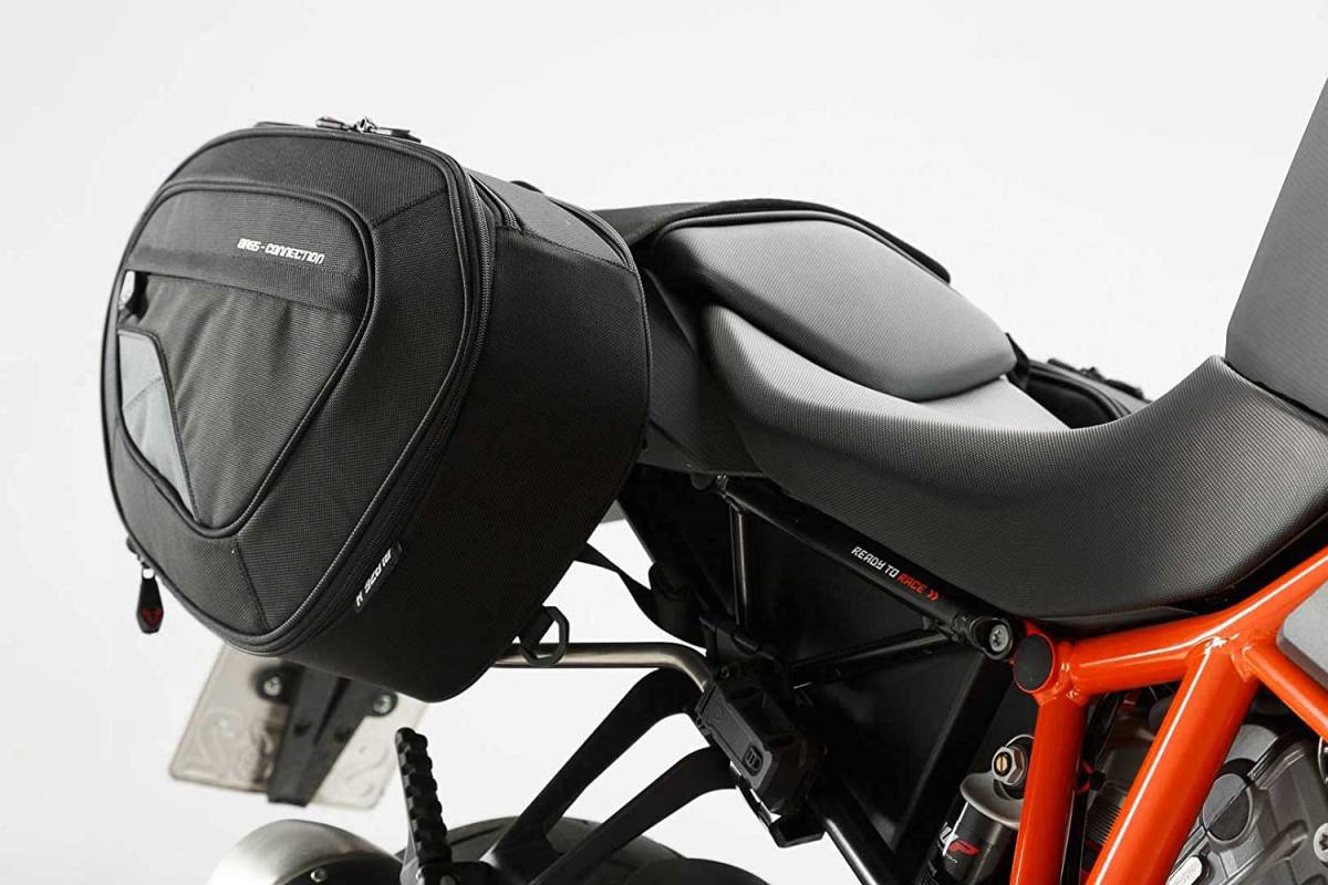 SW-MOTECH KTM 1290 Super Duke R (13-19) BLAZE サドルバッグセットハイバージョンパニア 各14L-21L 定価68,970円 BC.HTA.04.740.10101B 4_画像9