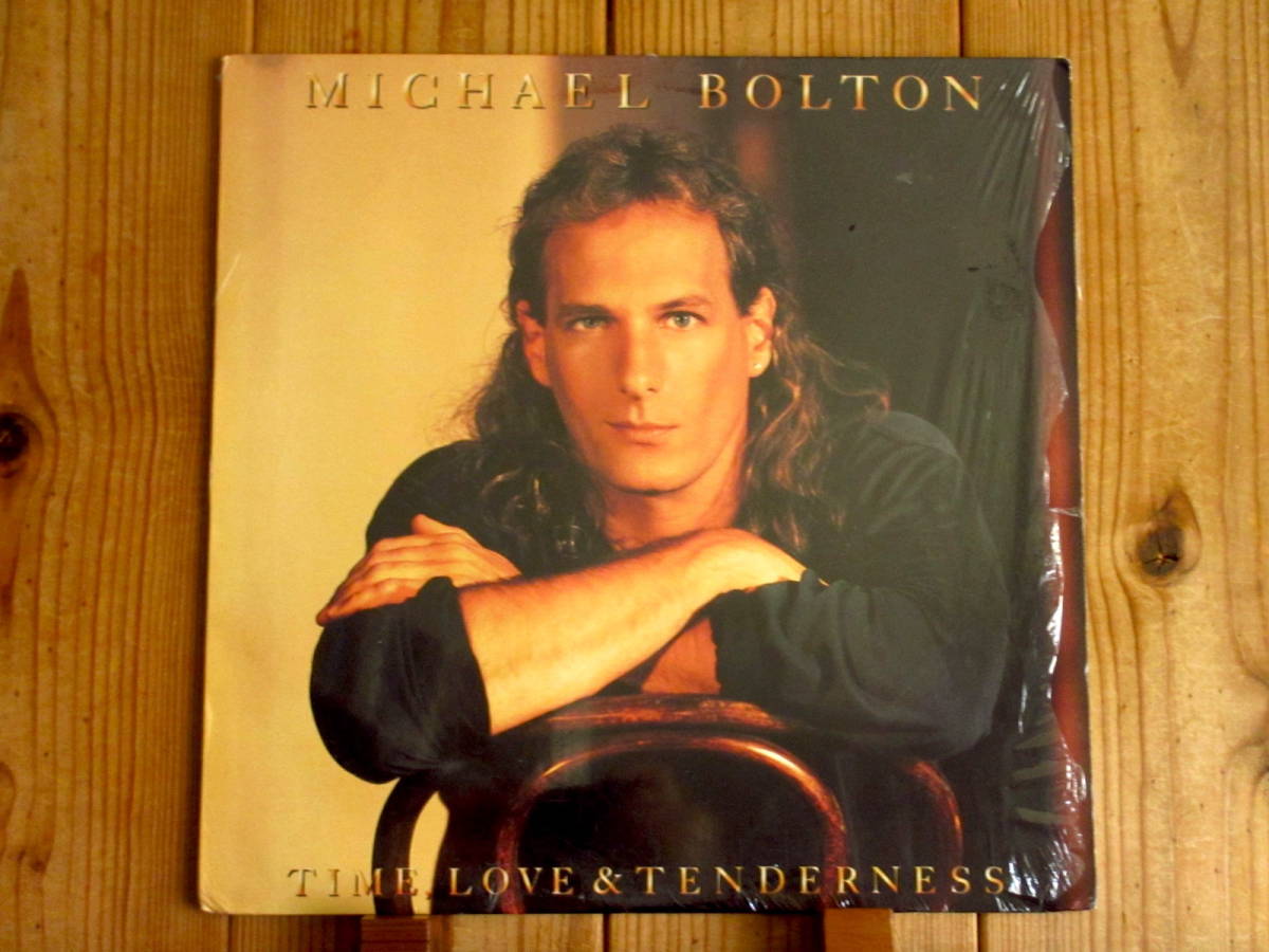 レア 希少LP/ Michael Bolton / マイケルボルトン / Time, Love & Tenderness / Columbia / C 46771 / US盤 / オリジナル / シュリンク_画像1