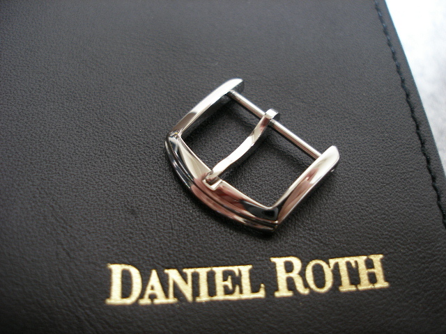 【100％本物です】　DANIEL ROTH( ダニエルロート )　純正の尾錠　16㎜　SS
