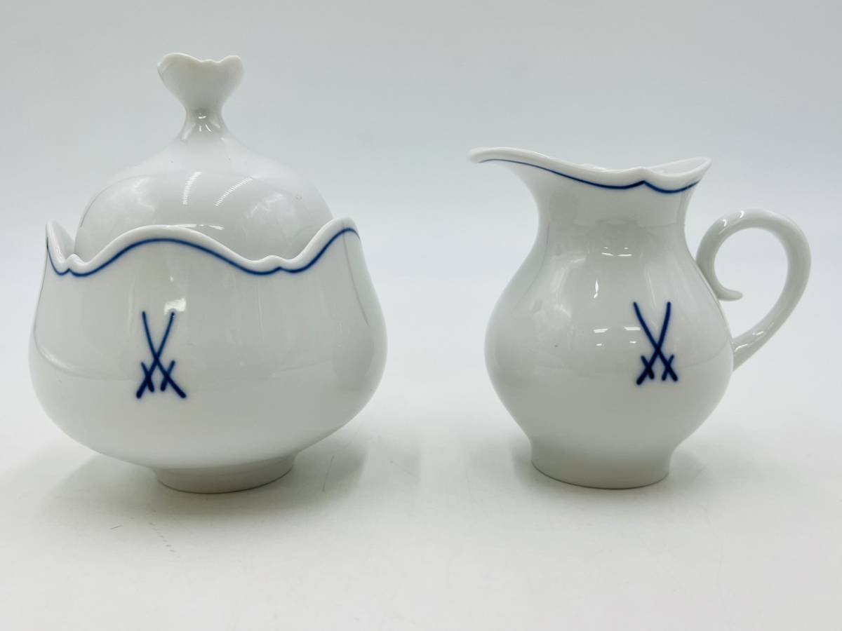 しているも Meissen マイセン シュガー入れ&ミルク入れ ミルクポット