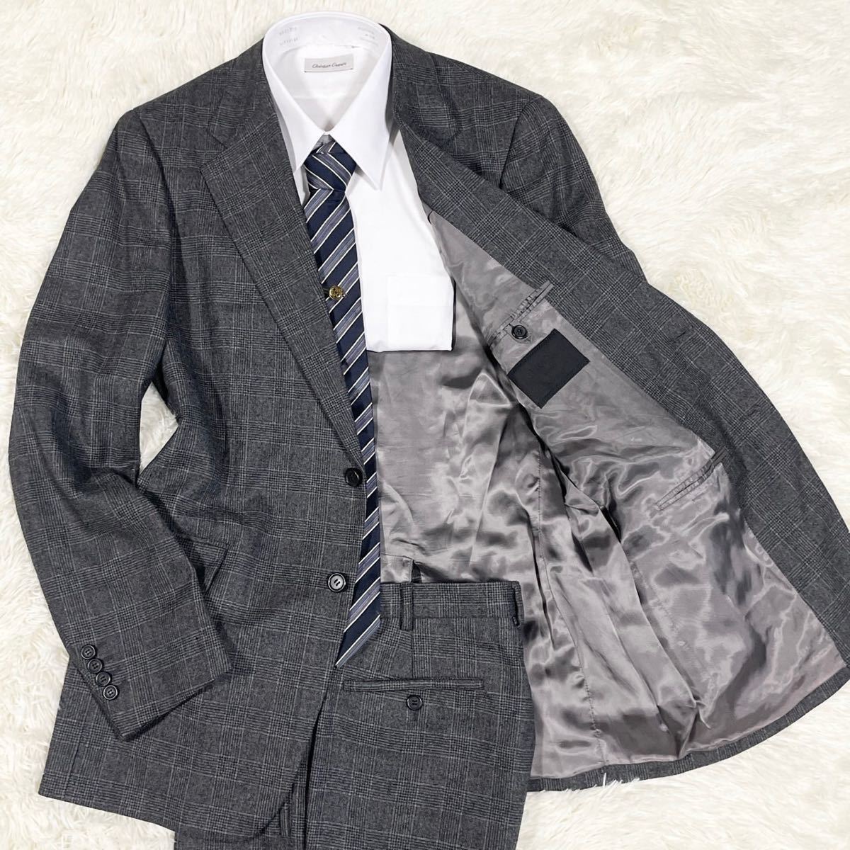 SALE/101%OFF】 極上 PRADA プラダ ポリギャバ セットアップ スーツ