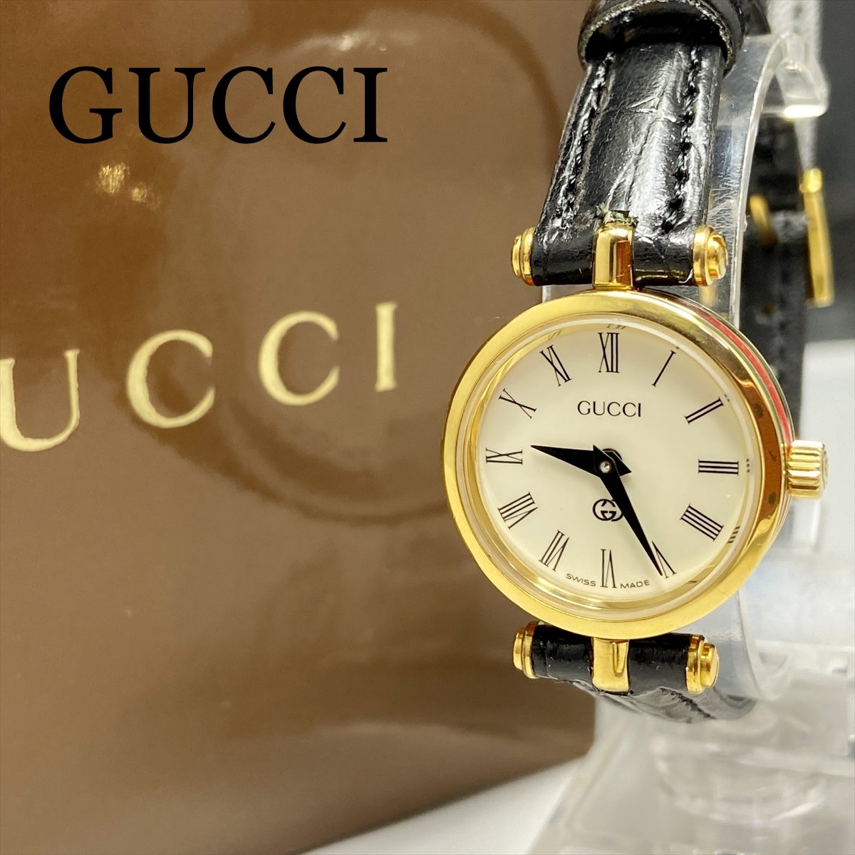 日本限定モデル】 【極美品】GUCCI 完備 チェンジベゼル 電池新品
