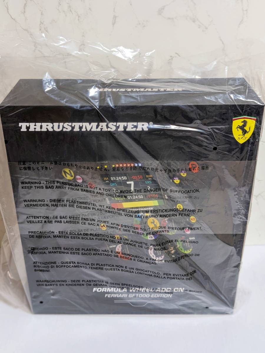 【新品・未使用】Thrustmaster/スラストマスター Formula Wheel Add-On Ferrari SF1000 Edition/ホイール ハンドル コントローラー