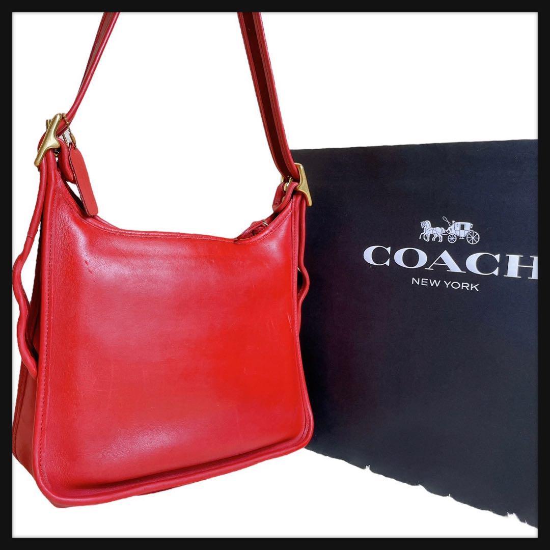 激安ブランド 【希少】 coach レディース レザー オールド クラブタン