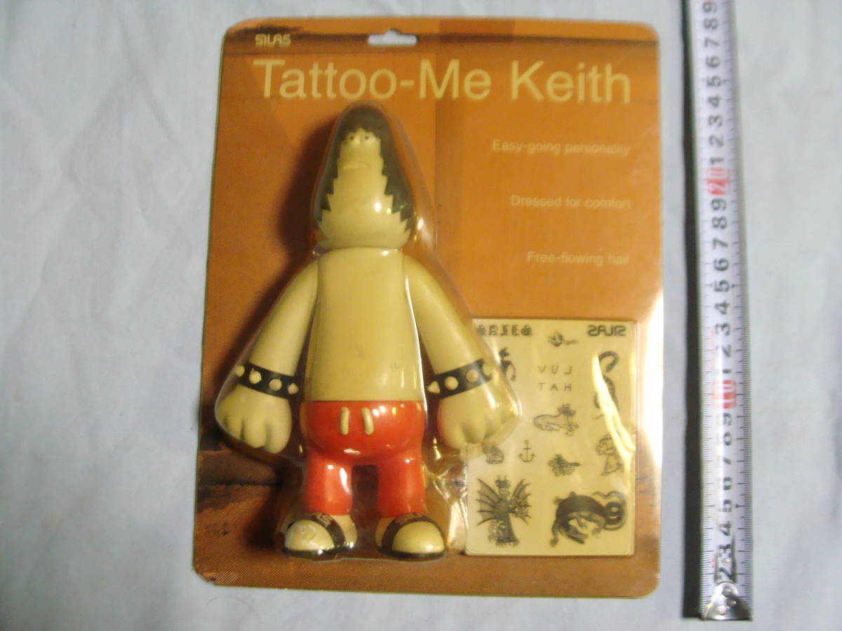 デッドストック　James Jarvis　ジェームス・ジャービス　Tattoo Me Keith　フィギュア　Amos Toy　Silas　サイラス　PUNK　ハードコア