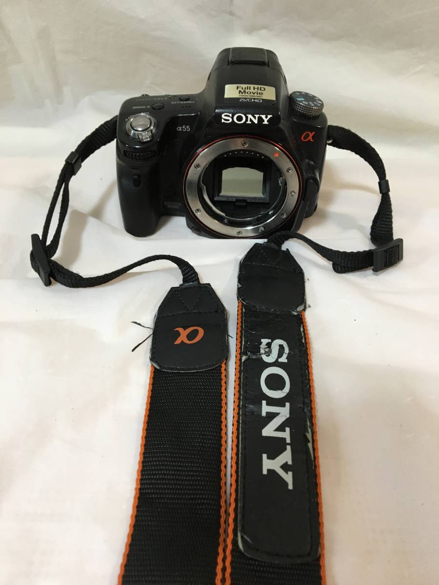 〇E286〇現状品 引退品 SONY ソニー α55 SLT-A55V デジタル一眼レフカメラ レンズ無 0183152_画像3